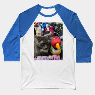 Smokey and parrot Baseball T-Shirt